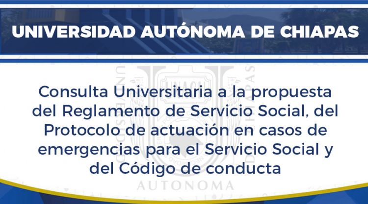 Consulta Universitaria para la Reforma al Reglamento del Servicio Social Universitario